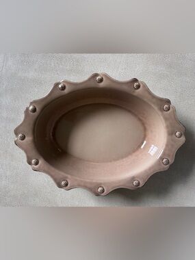 Juliska Berry & Thread Oval Baker in Cappuccino Like New